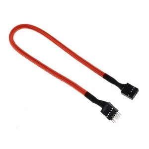 Image of BitFenix Alchemy Internal Audio Extension Adaptor 30cm - Orange