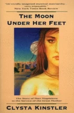 Image of moon under her feet
