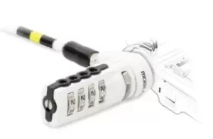 image of Mobilis 001254 cable lock White 1.8 m