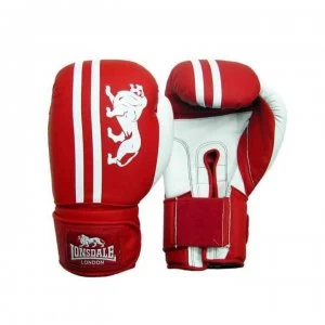 Image of Lonsdale Club Sparring Gloves - Red/White
