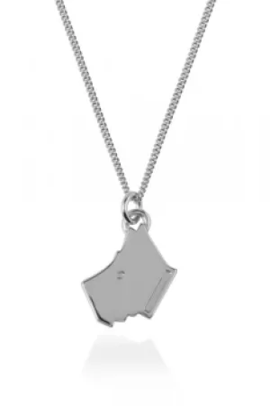 image of Ladies Radley Sterling Silver Love Radley Necklace RYJ2015