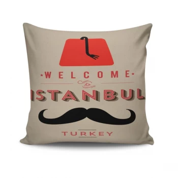 Image of NKRLNT-019 - No Filling Multicolor Cushion Cover