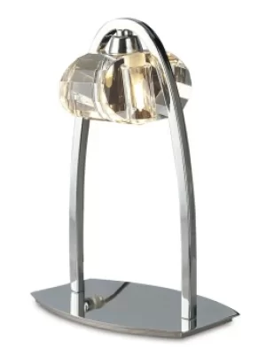 Image of Alfa Large Table Lamp 1 Light G9, Polished Chrome
