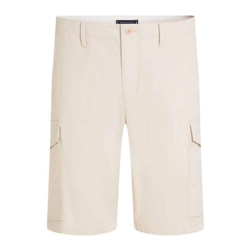 Image of Tommy Hilfiger Mens Harlem Relaxed Fit Cargo Shorts Newsprint male 32W R