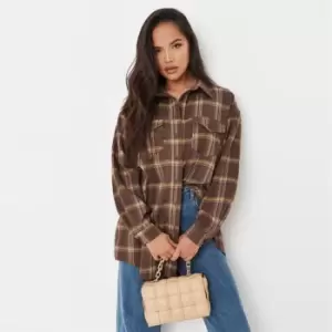 Image of Missguided Extreme Oversized Shirt - Yellow