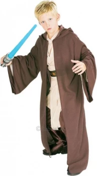 image of Childs Jedi Robe Fancy Dress Costume Small