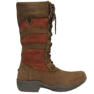Image of Just Togs Ridgeway Lace Country Boots - Brown