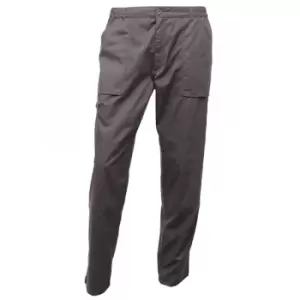 Image of Regatta Mens Workwear Action Trouser (Water Repellent) (28 Short) (Dark Grey) - Dark Grey