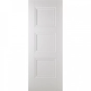 Image of LPD Amsterdam Panel White Primed Internal Door - 1981mm x 686mm (78 inch x 27 inch)