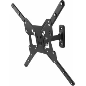 image of Swivel tv Wall Bracket 13- 65 Black One For All Black