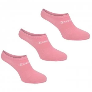 image of Everlast 3 Pack Trainer Socks Junior - Pink