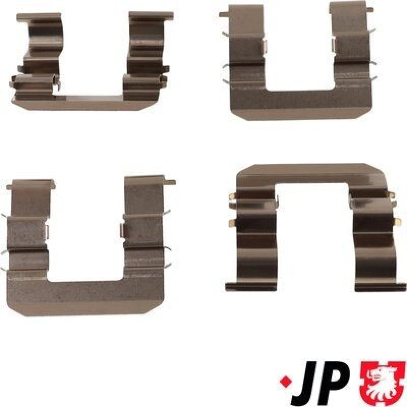 Image of JP GROUP Brake pad fitting kit JP GROUP 3364003810