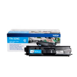 Image of Brother TN329 Cyan Laser Toner Ink Cartridge