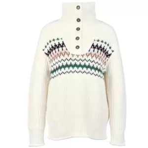 image of Barbour Womens Greenwell Knit Cream 10