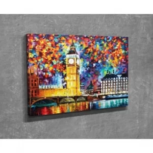 Image of DC312 Multicolor Decorative Canvas Painting