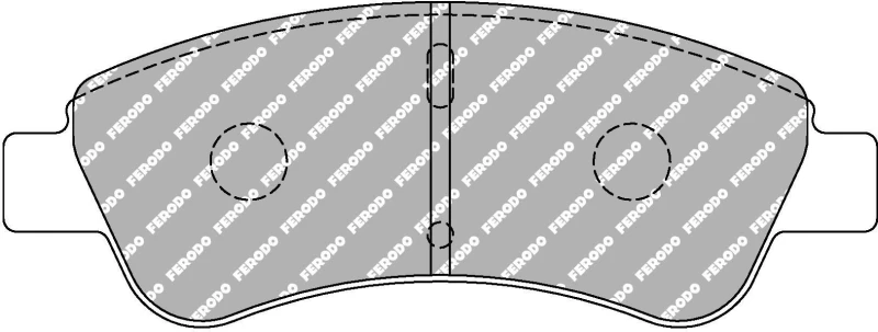 Image of FERODO RACING Brake pad set FERODO RACING FCP1399H