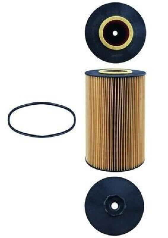 Image of MAHLE OX 426D Oil filter Filter Insert, with gasket/seal Oil Filter (7)