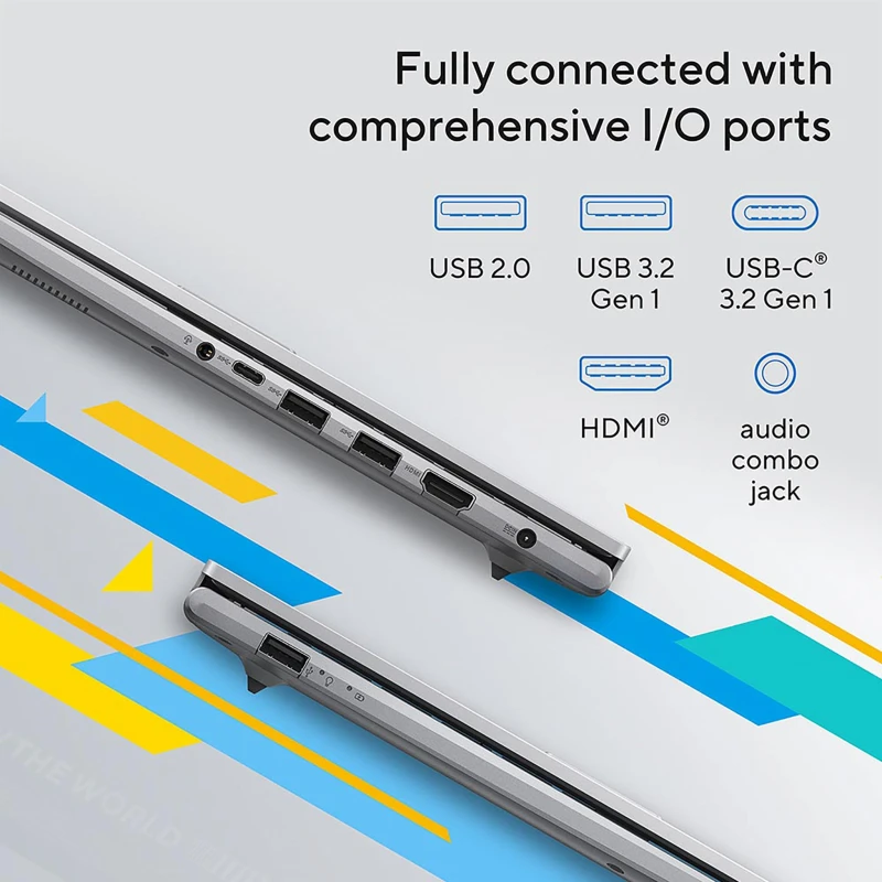 Image of ASUS Vivobook 15 X1504VA-BQ2897W 15.6" Laptop - Intel Core i3, 512GB SSD, 8GB RAM - Silver