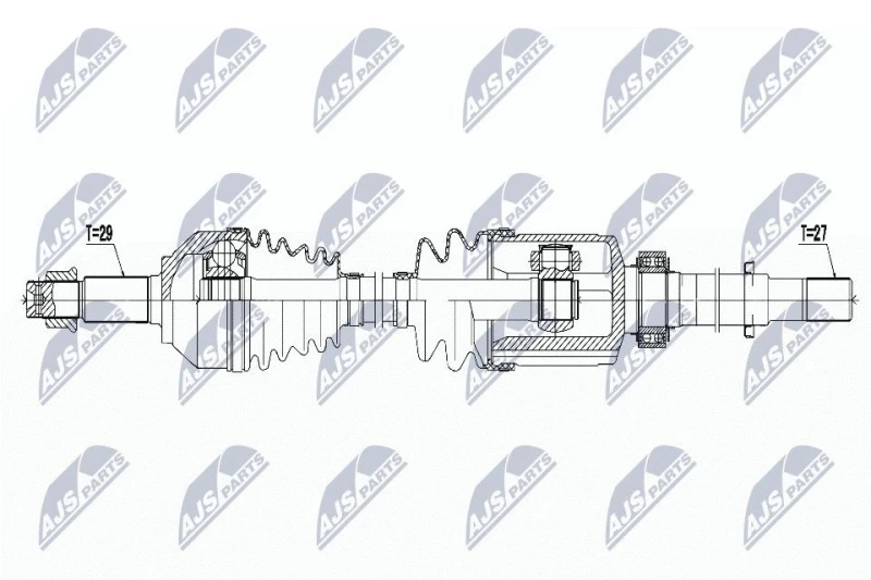 Image of NTY Drive shaft NTY NPW-NS-062