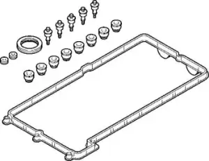 image of Cylinder Head Cover Gasket Set 725.340 by Elring