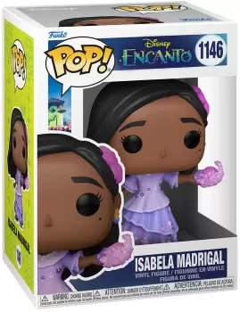 image of Encanto Isabela Madrigal Vinyl Figure 1146 Funko Pop! multicolor