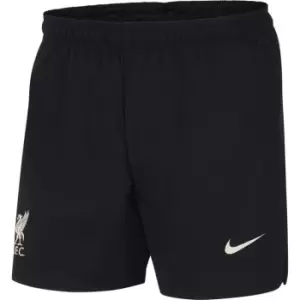 Image of Nike Liverpool Woven Shorts 2021 2022 Mens - Black