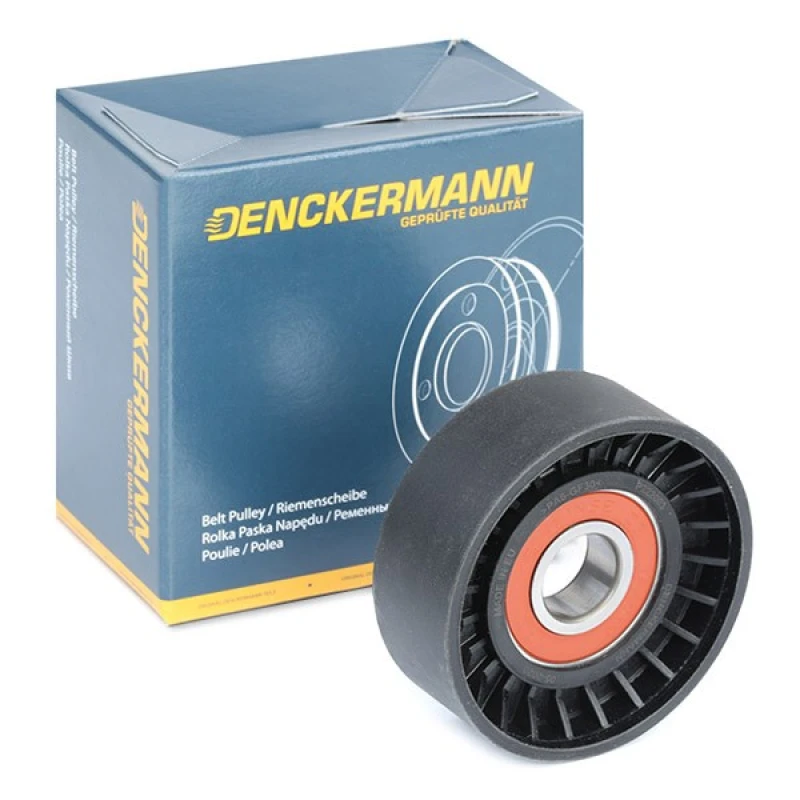 Image of DENCKERMANN Tensioner pulley DENCKERMANN P222003