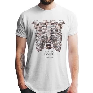 Image of Supernatural - Unisex Small Hunter Lnside T-Shirt (White)