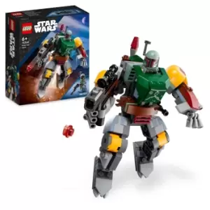 image of Lego 75369 Star Wars Boba Fett Mech Figure Building Toy Set