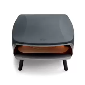 Image of Witt ETNA ROTANTE GRAPHITE ROTANTE 16" Gas Pizza Oven, Rotating Turntable Graphite