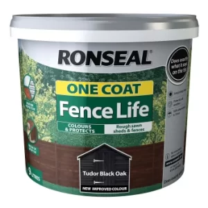 image of RONSEAL OC FENCE LIFE TUDOR BLACK 9L