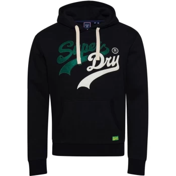 image of Superdry Logo OTH Hoodie - Black