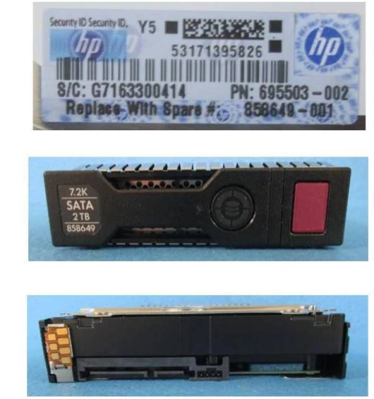 Image of HPE *Non Cancellable/Non Returnable (NCNR)* DRV HDD 2TB 6G 7.2K LFF SA