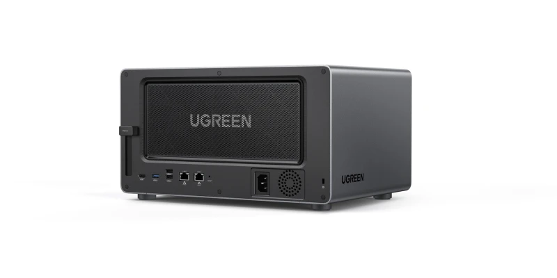 Image of UGREEN NASync DXP8800 Pro 8GB RAM 8 Bay SATA Desktop NAS Expansion Enclosure DXP8800Plus Black
