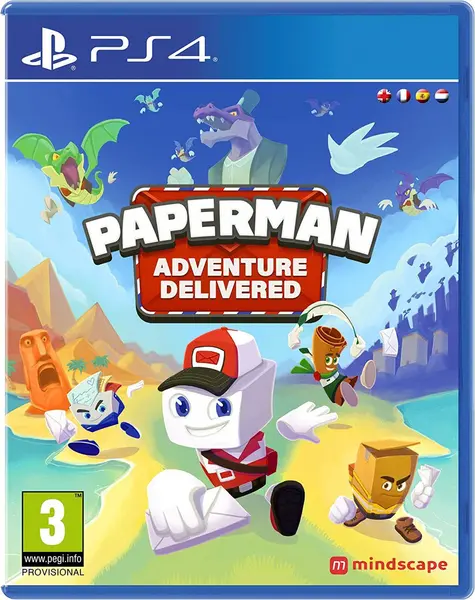 Image of Paperman Adventure Delivered PS4 Game