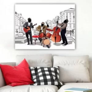 Image of 267036902_70100 Multicolor Decorative Canvas Painting