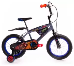 Image of Huffy 14" Wheel Size Disney Avengers Kids Bike