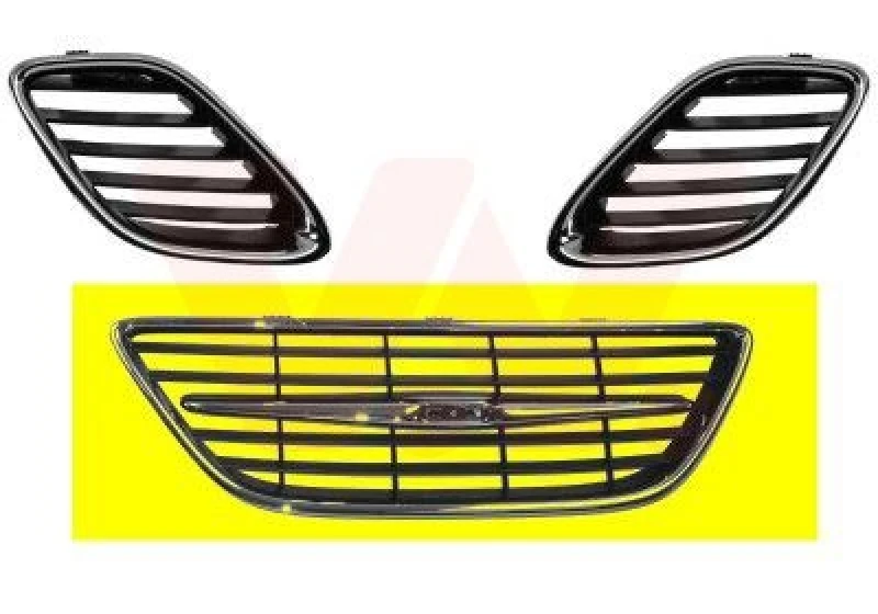 Image of VAN WEZEL Radiator Grille VAN WEZEL 4731510