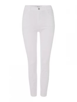 Image of J Brand Alana High Rise Crop Skinny Jean White