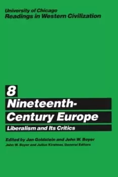 Image of University of Chicago Readings in Western Civilization Volume 8 by Jan E. Goldstein