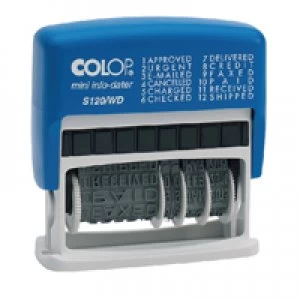Image of Colop Self Inking Dial-A-Phrase Dater S120WD