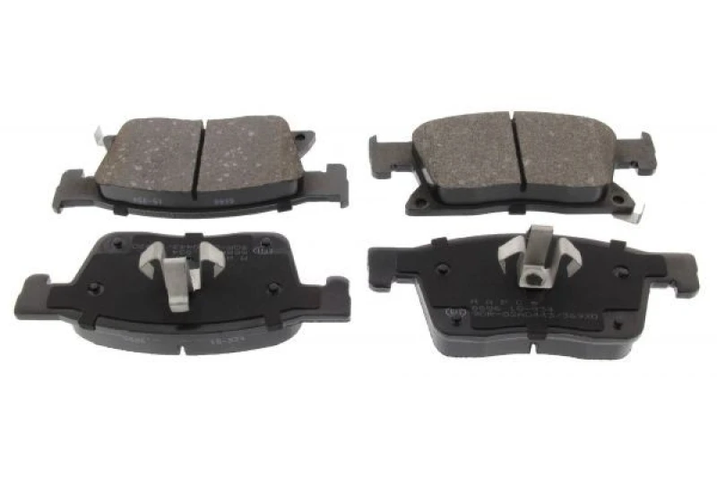 Image of MAPCO 6686 Brake pad set Front Axle, with acoustic wear warning Brake Pad Set,disc brake (402)