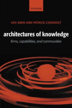 Image of Architectures of Knowledge by Ash Amin Paperback