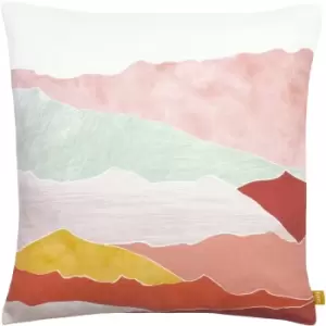 Image of Furn Wander Recycled Cushion Cover (43cm x 43cm) (Blush)