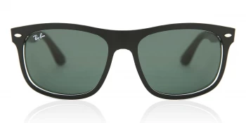 image of Ray-Ban RB4226 Sunglasses Black / Clear 605271 56mm