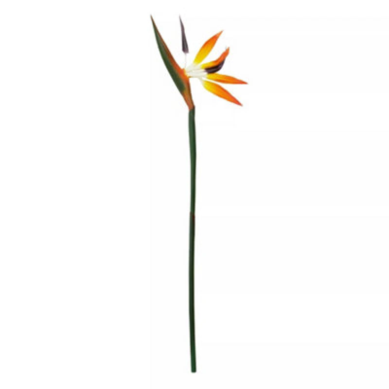 Image of Premier Housewares Fiori Artificial flowers 90cm White Delphinium Spike Orange