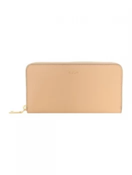 Image of DKNY Sutton large zip around purse Neutral