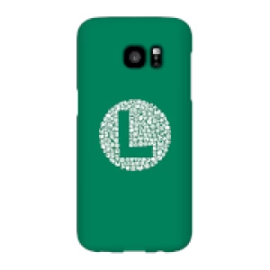 Image of Nintendo Super Mario Luigi Items Logo Phone Case - Samsung S7 Edge - Snap Case - Gloss