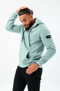 image of HYPE MIDNIGHT TEAL VINTAGE OVERSIZED mens HOODIE