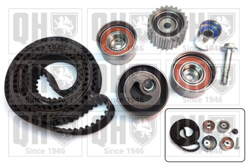 Image of QUINTON HAZELL Timing belt kit QUINTON HAZELL QBK770